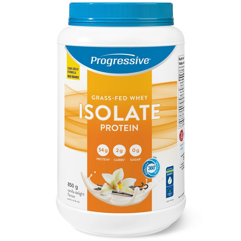 Progressive Grass-Fed Whey Isolate Protein, 850 g