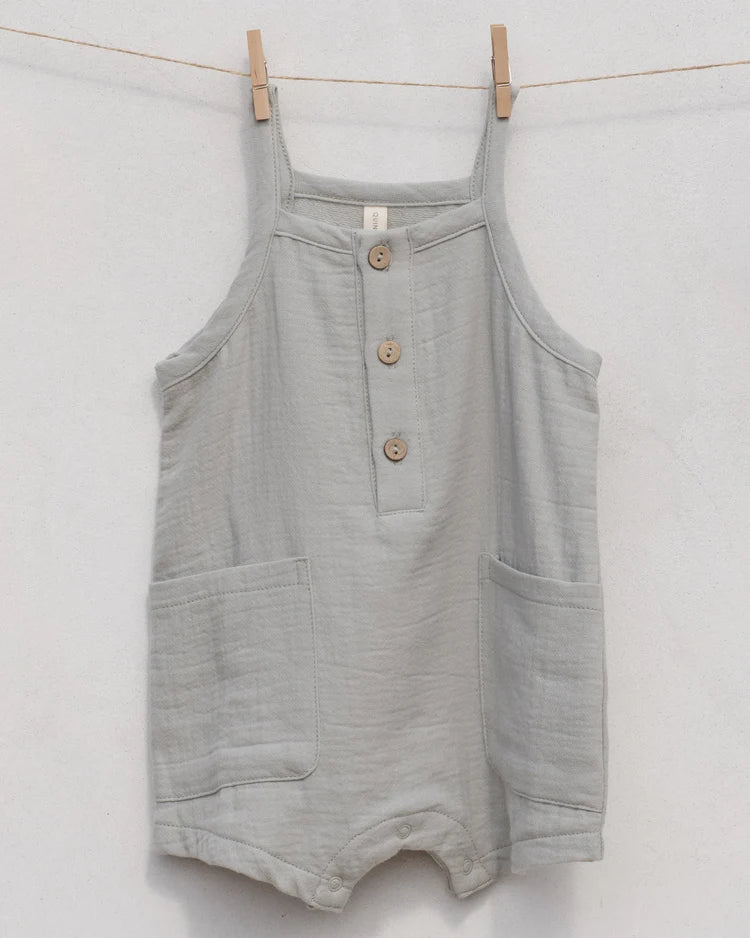 Quincy Mae Oakley Romper, Sage