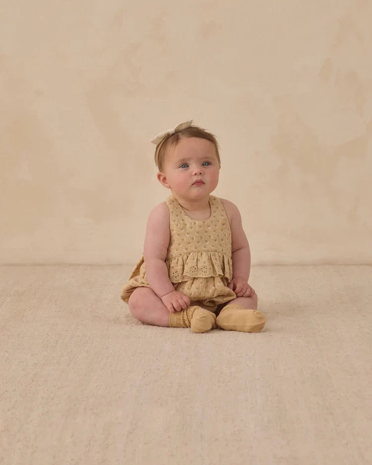 Quincy Mae Penny Romper, French Flora