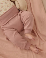 Quincy Mae Baby Pant, Mauve