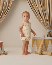 Quincy Mae Woven Tank Set, Party Bears