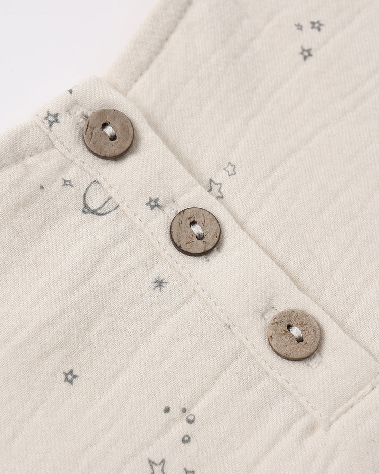 Quincy Mae Woven Boxy Top, Space