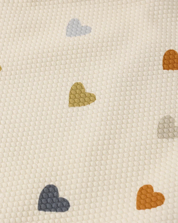 Quincy Mae Scoop Back One-Piece Swimsuit, Confetti Hearts