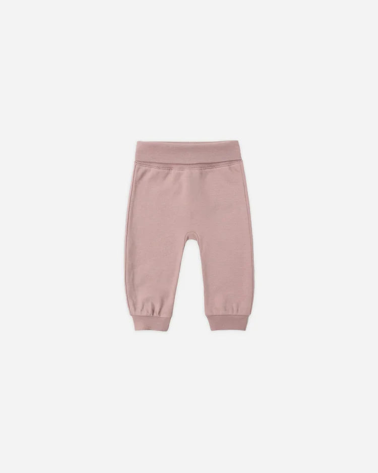 Quincy Mae Baby Pant, Mauve