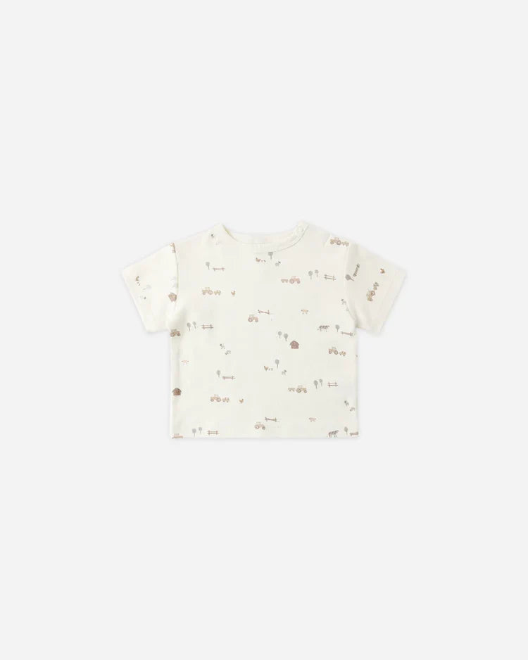 Quincy Mae Boxy Tee, Farm