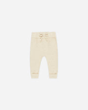 Quincy Mae Knit Pant, Heathered Natural
