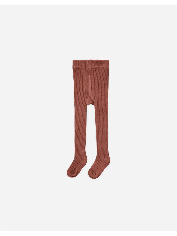 Quincy Mae Footed Tights, Cranberry