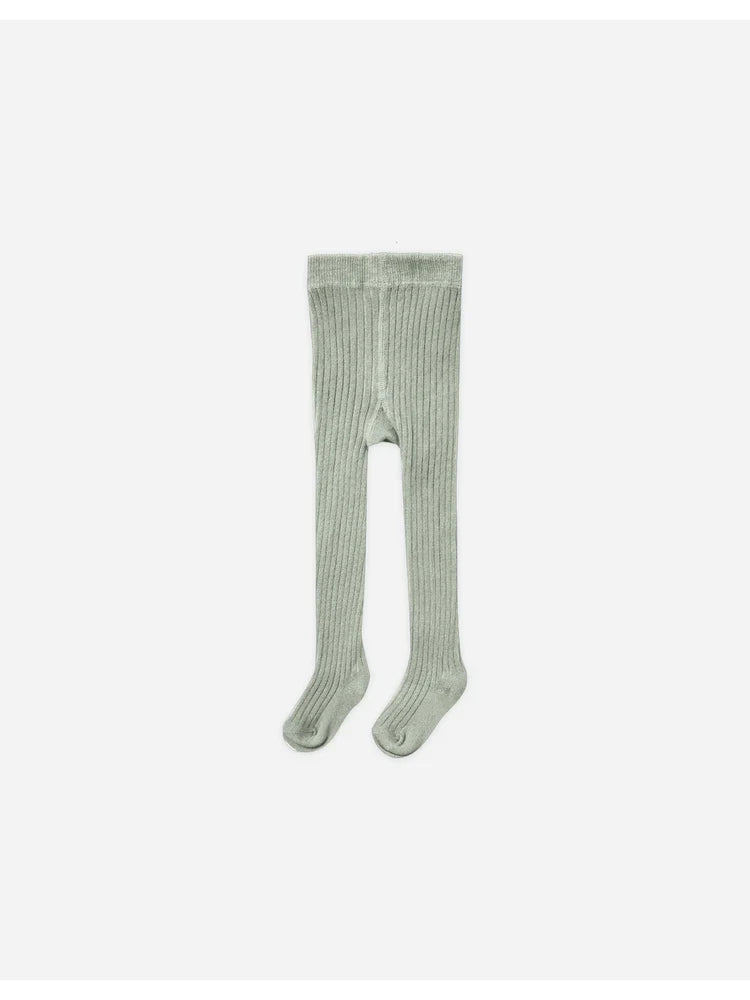 Quincy Mae Footed Tights, Fern