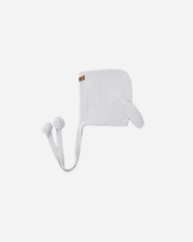 Quincy Mae Bunny Knit Bonnet, Sky