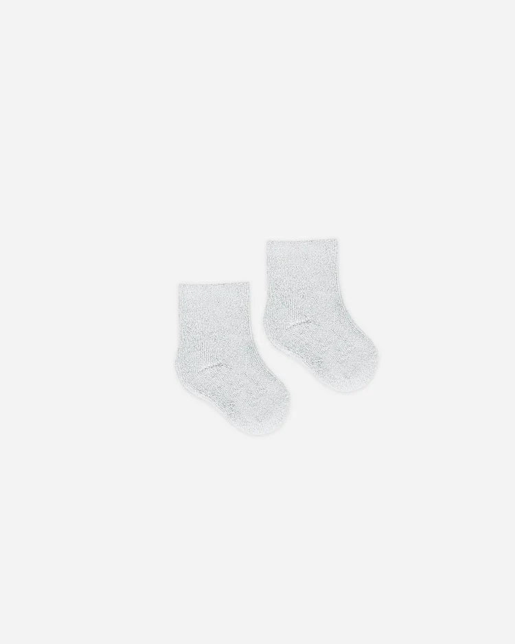 Quincy Mae Fuzzy Socks, Fog