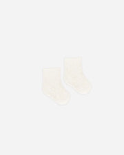 Quincy Mae Fuzzy Socks, Ivory