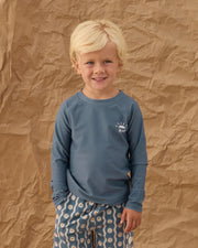 Rylee + Cru Long Sleeve Rashguard, Marine