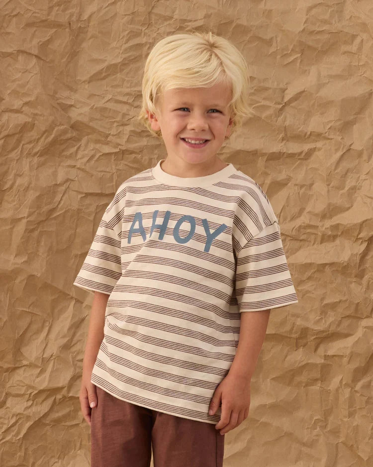 Rylee + Cru Relaxed Tee, Ahoy