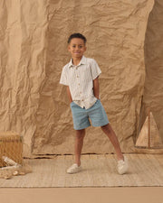 Rylee + Cru Dawson Short, Washed Blue
