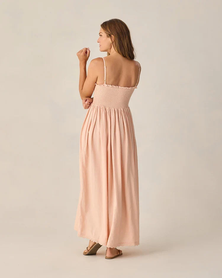 Rylee + Cru Chrissy Dress, Blush