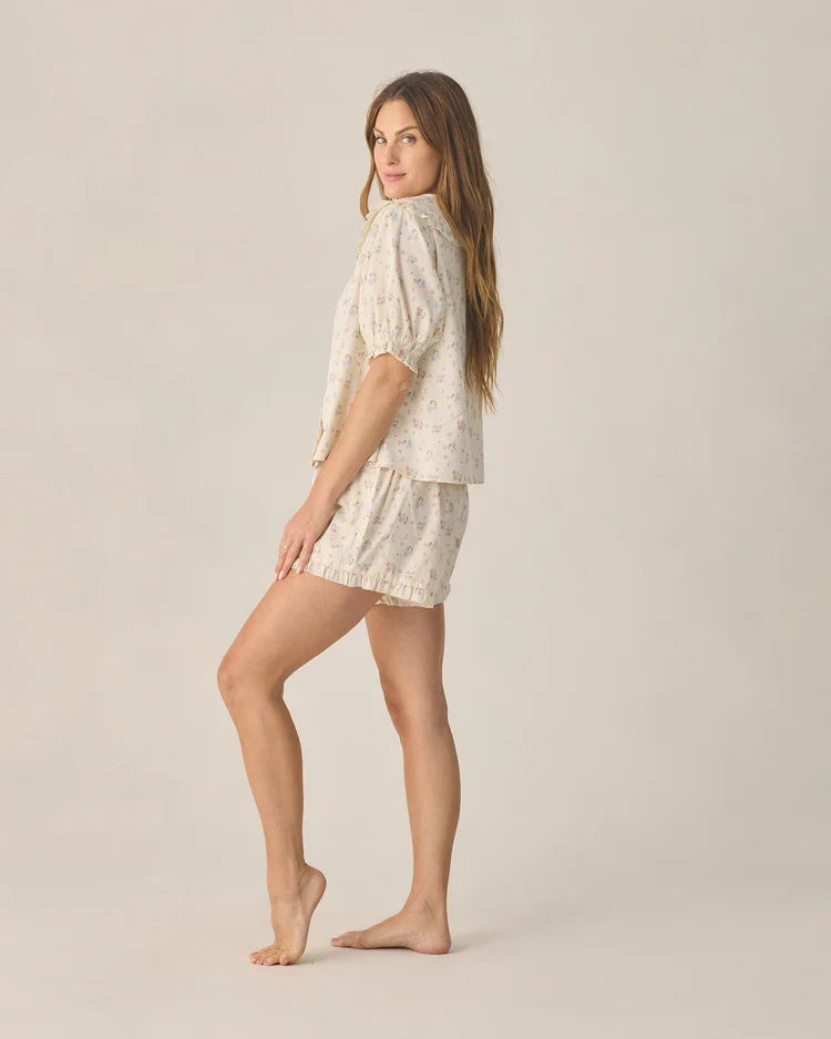 Rylee + Cru Adult Delilah Pajama Set, Pastel Garden