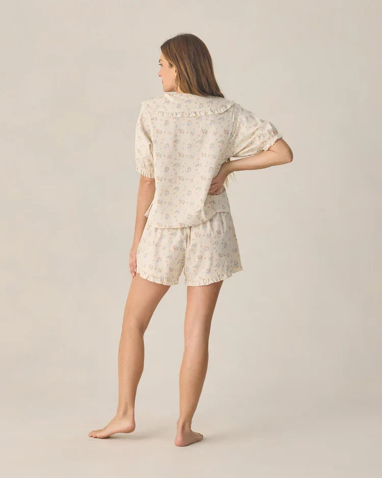 Rylee + Cru Adult Delilah Pajama Set, Pastel Garden