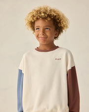 Rylee + Cru Relaxed Sweatshirt, Natural