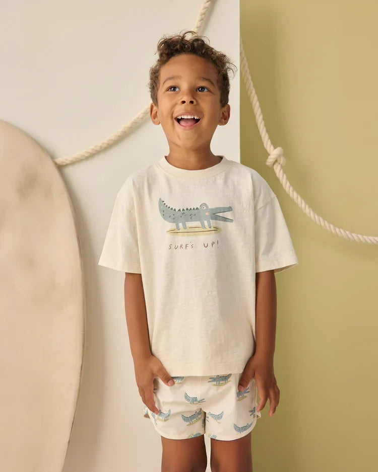 Rylee + Cru Relaxed Tee, Alligator