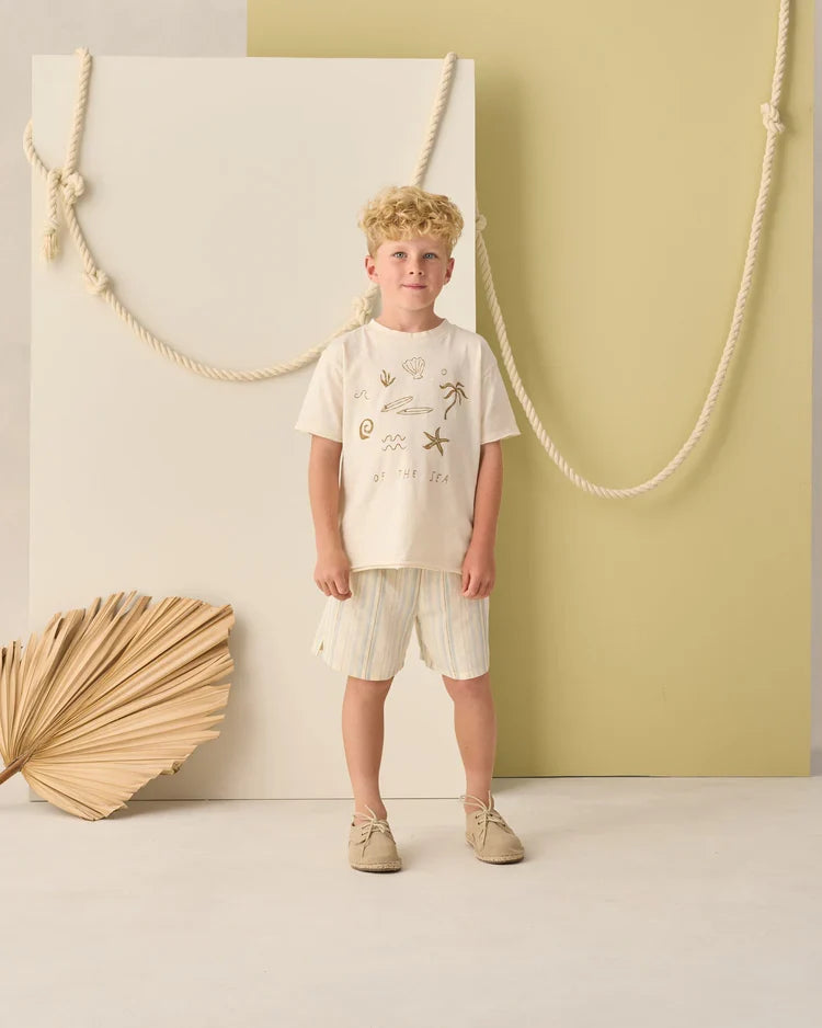 Rylee + Cru Perry Short, Sea Stripe