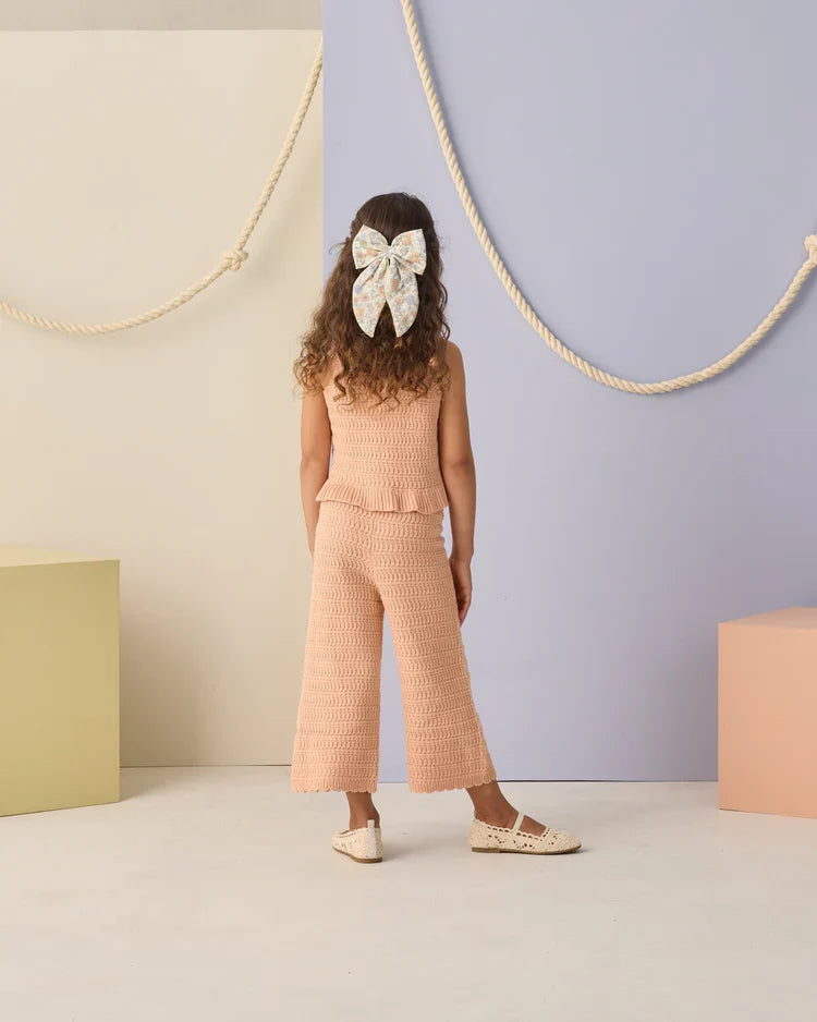 Rylee + Cru Mari Knit Set, Melon