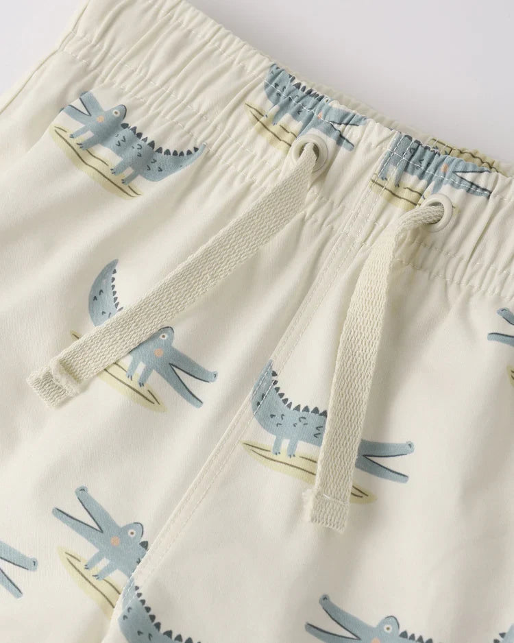 Rylee + Cru Swim Trunk, Alligators