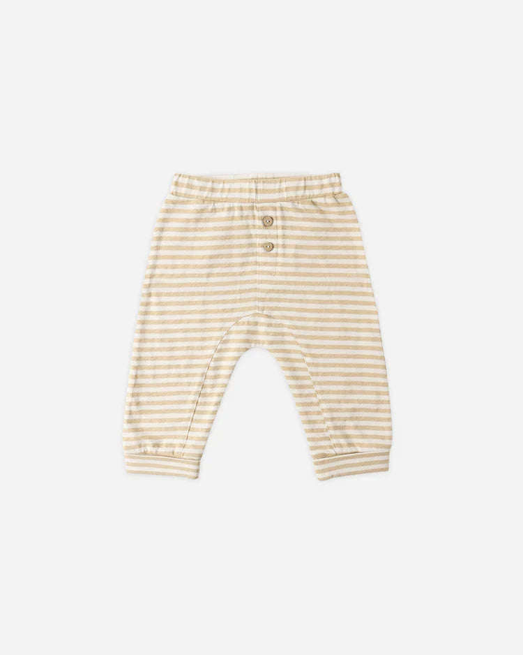 Rylee + Cru Baby Cru Pant, Butterscotch Stripe