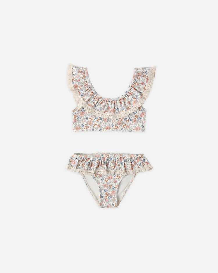 Rylee + Cru Margot Bikini, Flower Field