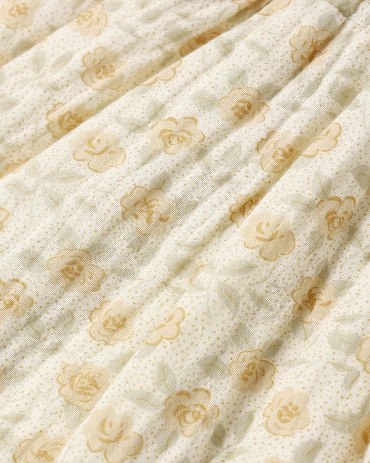 Rylee + Cru Sutton Dress, Yellow Floral
