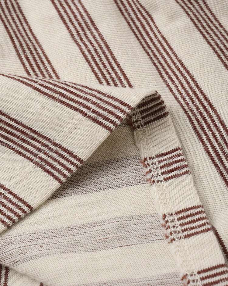 Rylee + Cru Sasha Skort, Brown Stripe