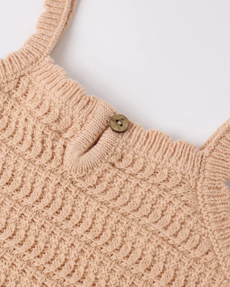 Rylee + Cru Mari Knit Set, Melon