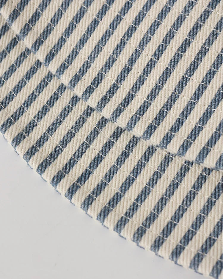 Rylee + Cru Bucket Hat, Railroad Stripe