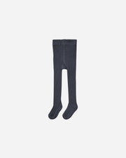 Rylee + Cru Ribbed Tights, Navy