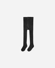 Rylee + Cru Ribbed Tights, Black