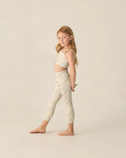 Rylee + Cru Basic Legging, Citron Bloom