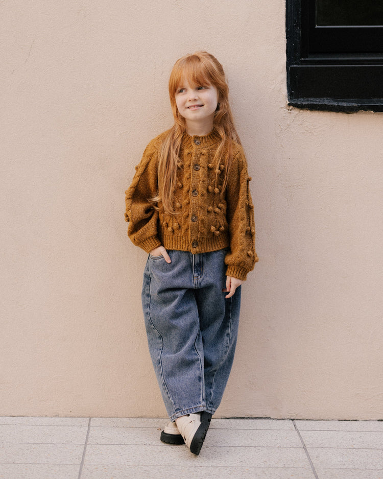 Rylee + Cru Barrel Pant, Indigo Denim