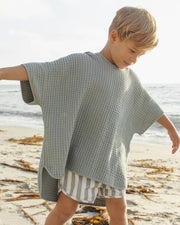 Rylee + Cru Beach Poncho, Sea Green