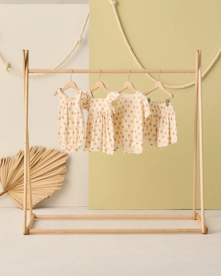 Rylee + Cru Mariposa Dress, Peaches