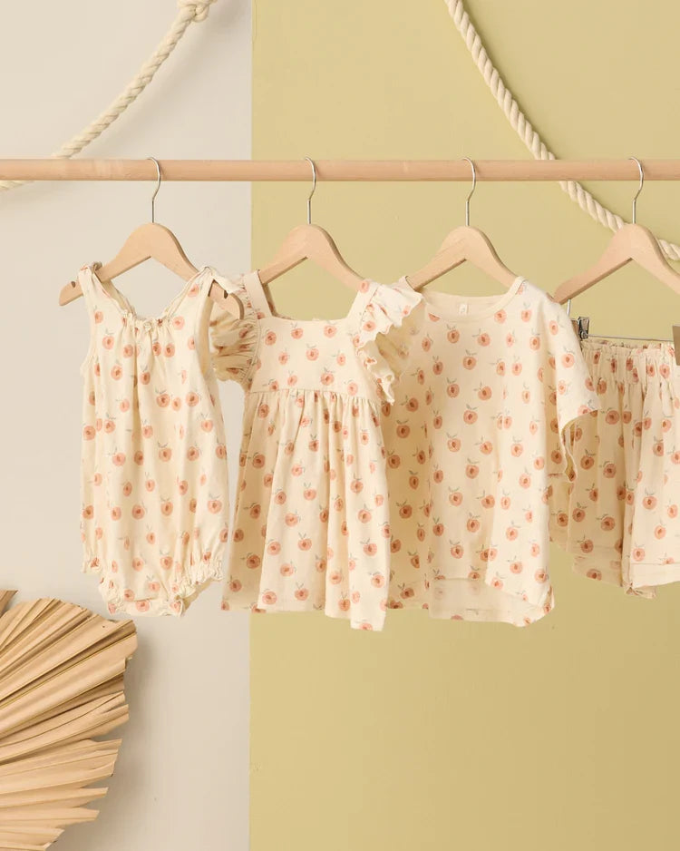 Rylee + Cru Mariposa Dress, Peaches