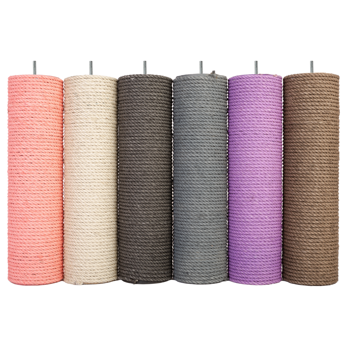 Noba Fique Rope Replacement Post with Screw, 15 in