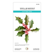 American Holly Etched Dies from the Snow Garden Collection by Susan Tierney-Cockburn