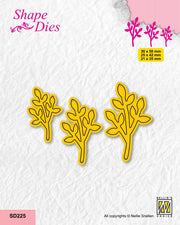 Nellie's Choice Shape Die - Set Of 3 Branches-4
