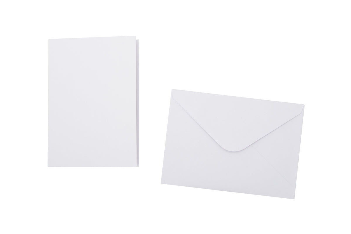 SL Cards & Envelopes White 5x7 Inch Consumables 20 PC