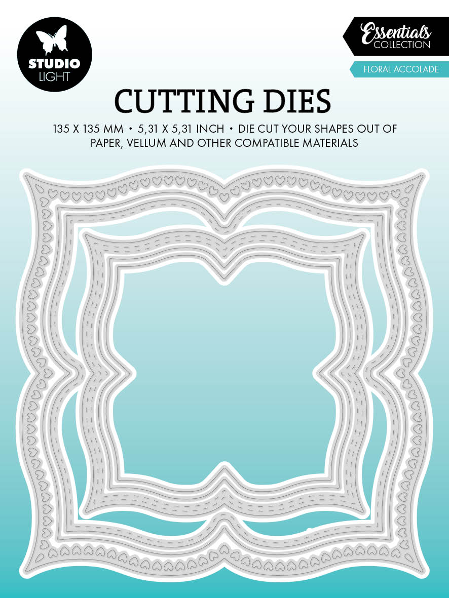 SL Cutting Dies Floral Accolade Essentials 6 PC