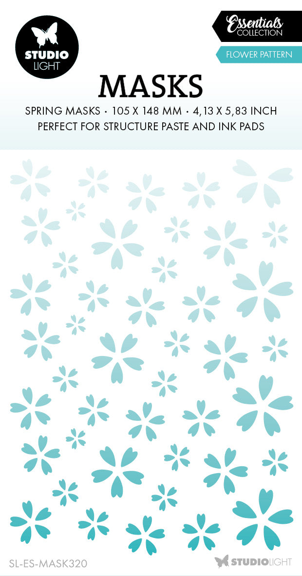 SL Mask Flowers Background Essentials 1 PC