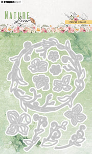SL Cutting Dies Floral Wreath Nature Lover 101x143x1mm 11 PC nr.771