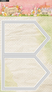SL Cutting Die House Card Spring Meadow 5 PC
