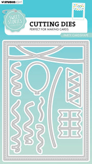 SL Cutting Die Party Cardshape Sweet Stories 10 PC