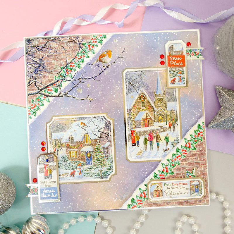 Snow Place Like Home Luxury Topper Set