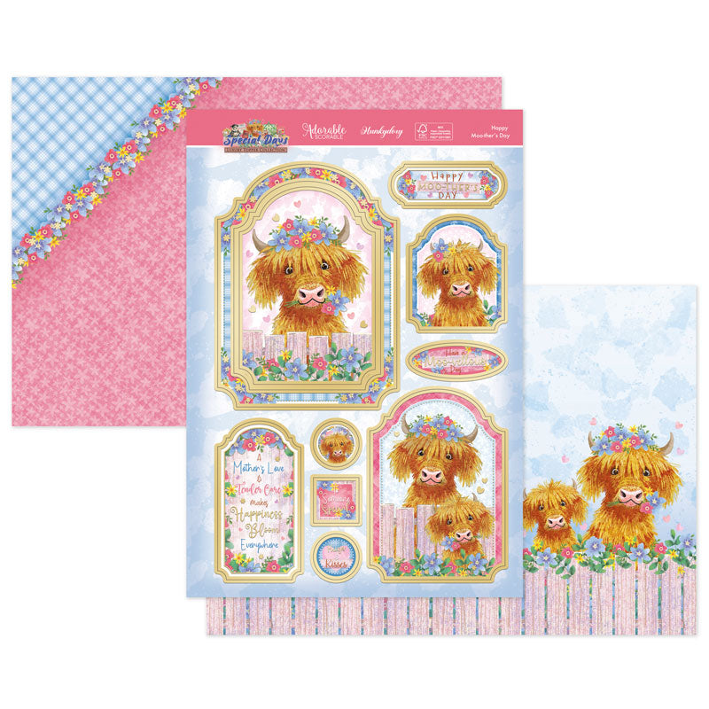 Happy Moo-ther's Day Luxury Topper Set